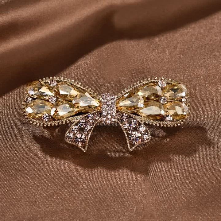 Fermaglio per capelli a forma di fiocco grazioso da donna - Champagne - image 5