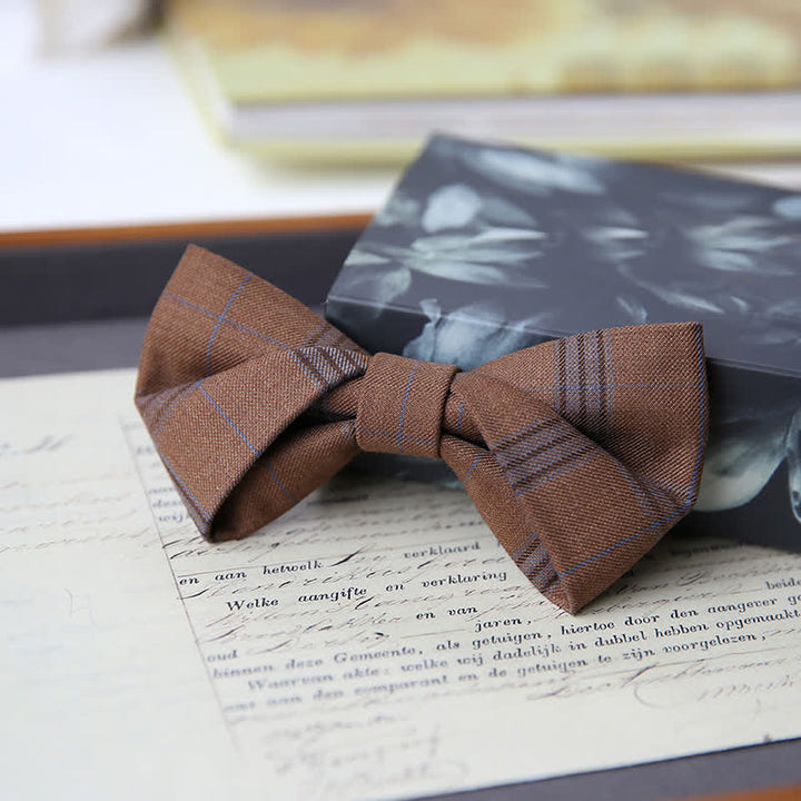 Papillon classico scozzese in stile britannico da uomo - Siena - Stile n. 2 - image 11