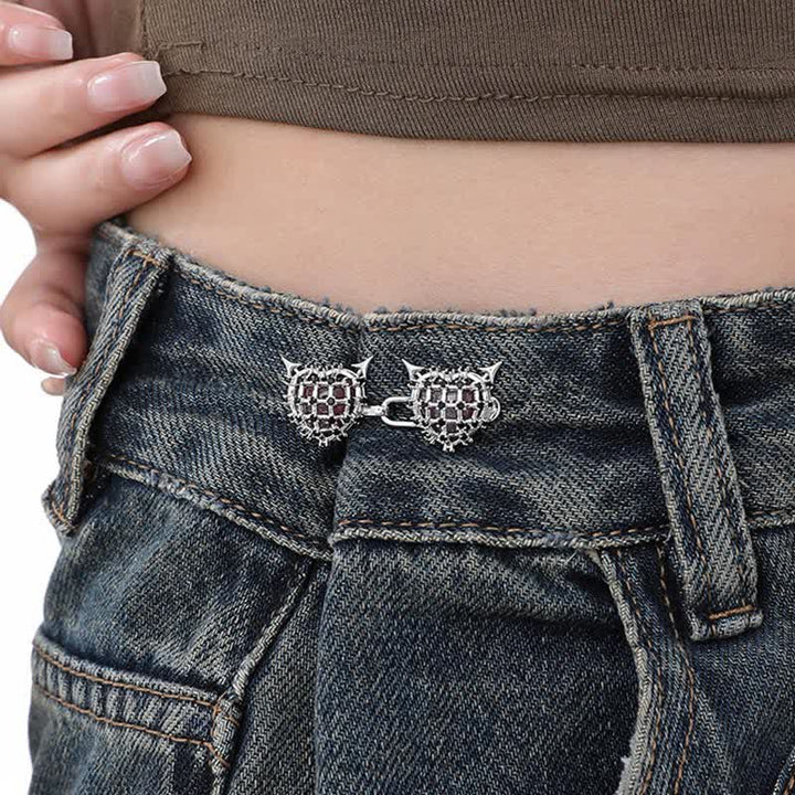 Fermaglio per cintura da donna con bottone Little Red Devils Jeans - image 3