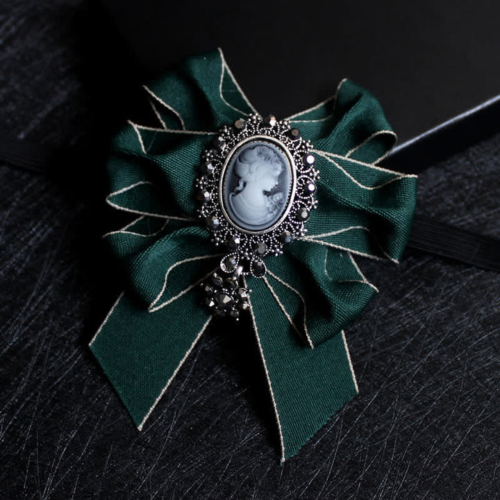 Papillon da sposa con strass e rilievo da donna - Verde - image 8