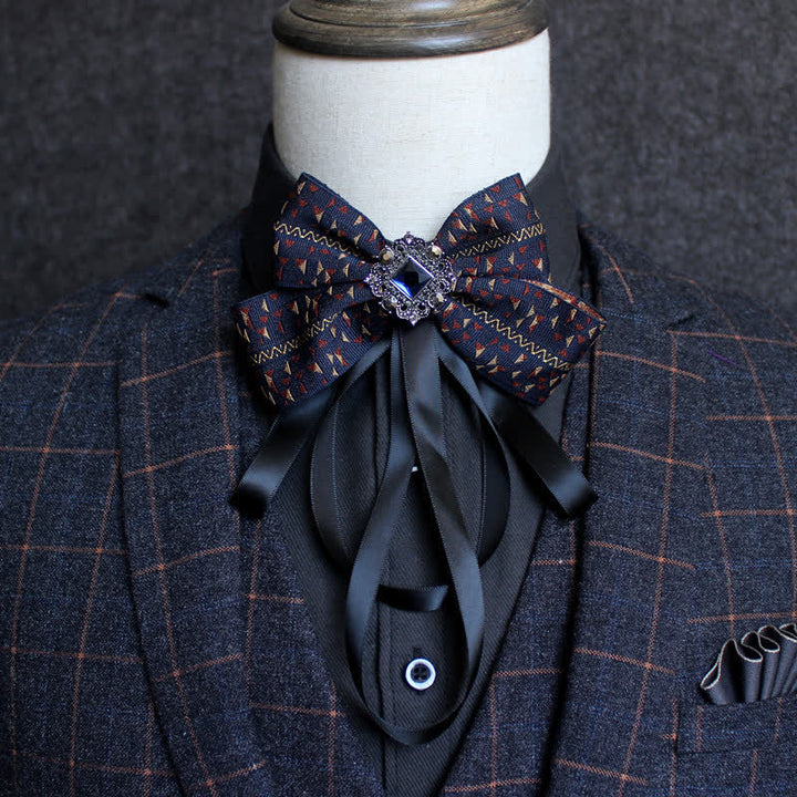 Classico papillon con fiocco in stile britannico - Stile #19 - image 21