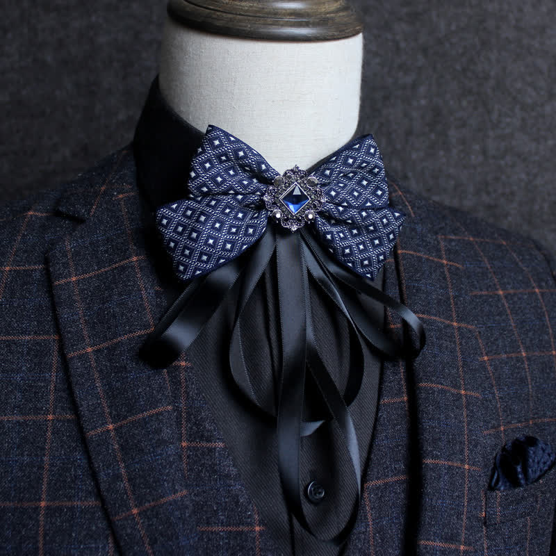 Classico papillon con fiocco in stile britannico - Stile n. 6 - image 8