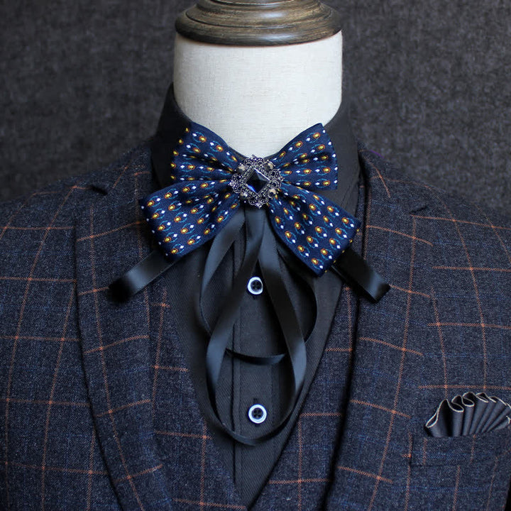 Classico papillon con fiocco in stile britannico - Stile n. 13 - image 15