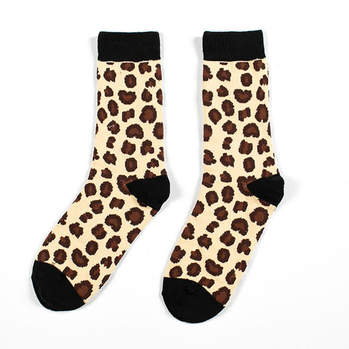 Calzini da uomo con stampa leopardata - Leopardo - UE 38-44 - image 2