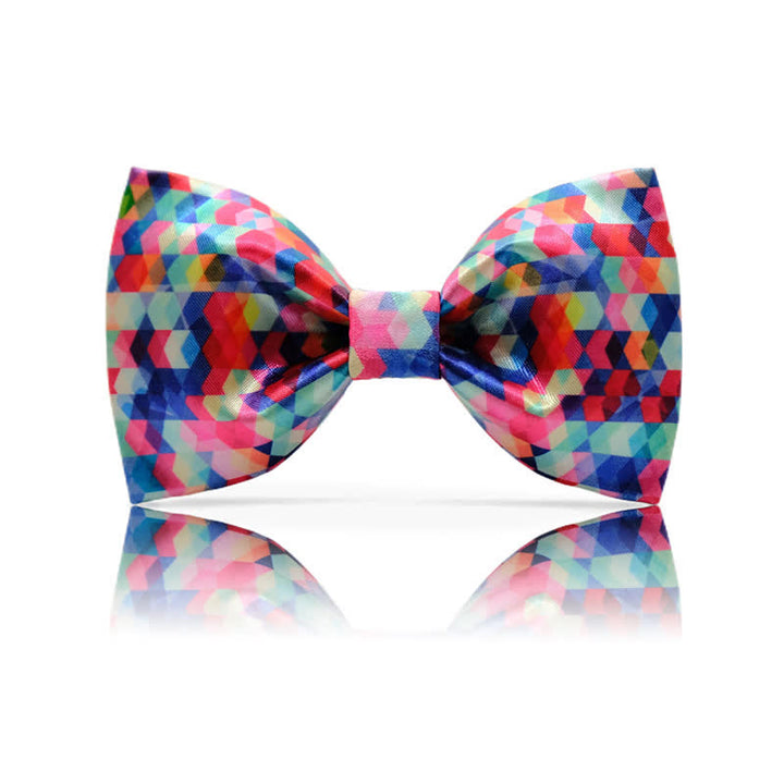 Papillon con stampa colorata Kaleidoscope Dazzle da uomo - image 3
