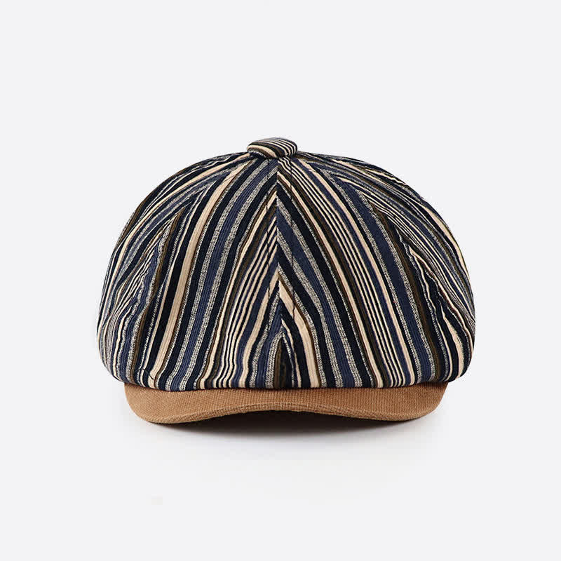 Cappello basco ottagonale a righe ispirato all'artista unico - image 5
