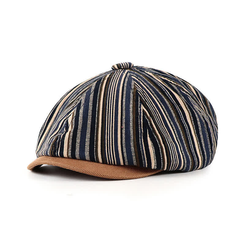 Cappello basco ottagonale a righe ispirato all'artista unico - Marina Militare - Misura M (22"-22 7/8") - image 4