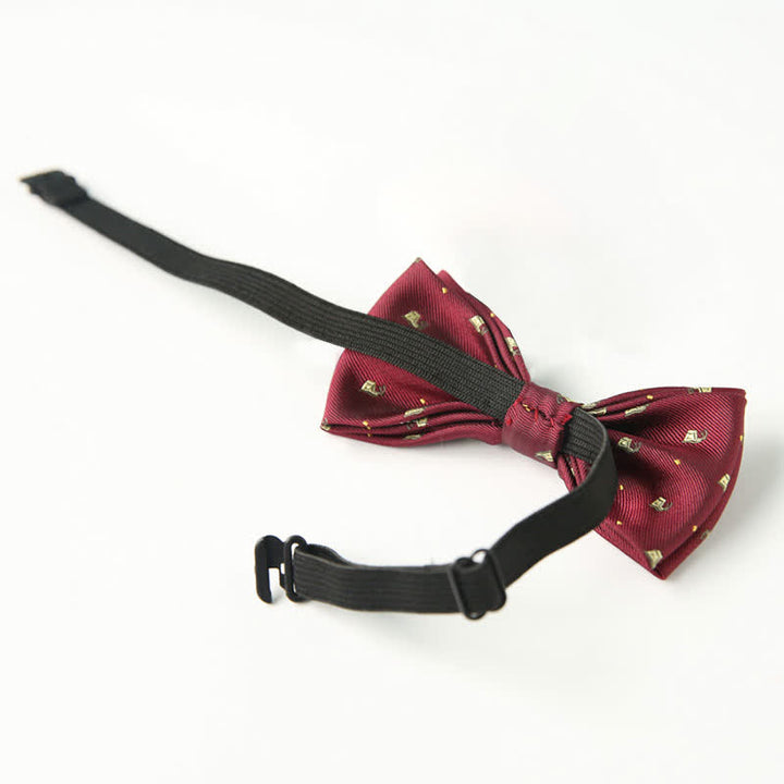 Papillon divertente ed elegante a doppio strato stampato carino per bambini - image 2