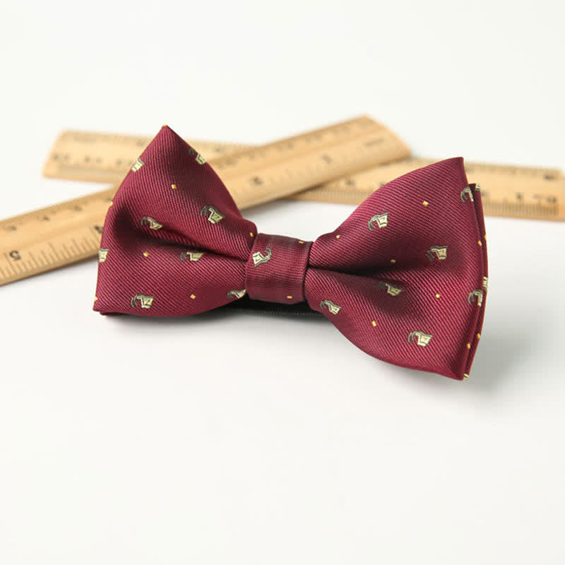 Papillon divertente ed elegante a doppio strato stampato carino per bambini - Stile n. 1 - image 1