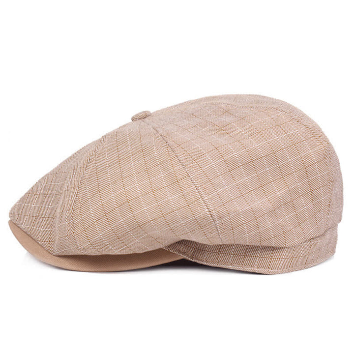 Classico berretto scozzese a 8 pannelli Newsboy - image 4