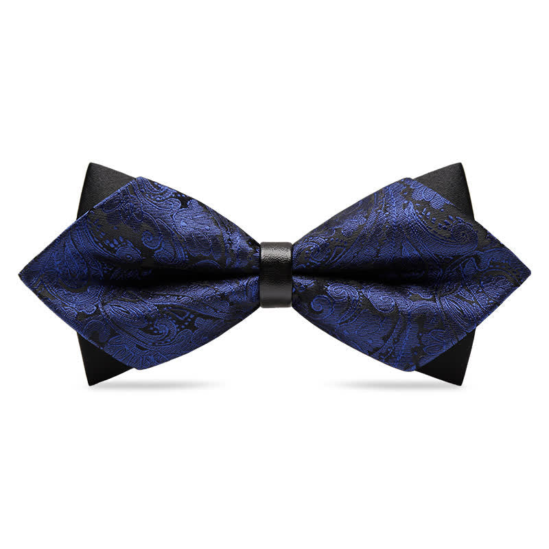 Papillon con motivo Paisley a doppio strato da uomo alla moda - Marina Militare - image 13