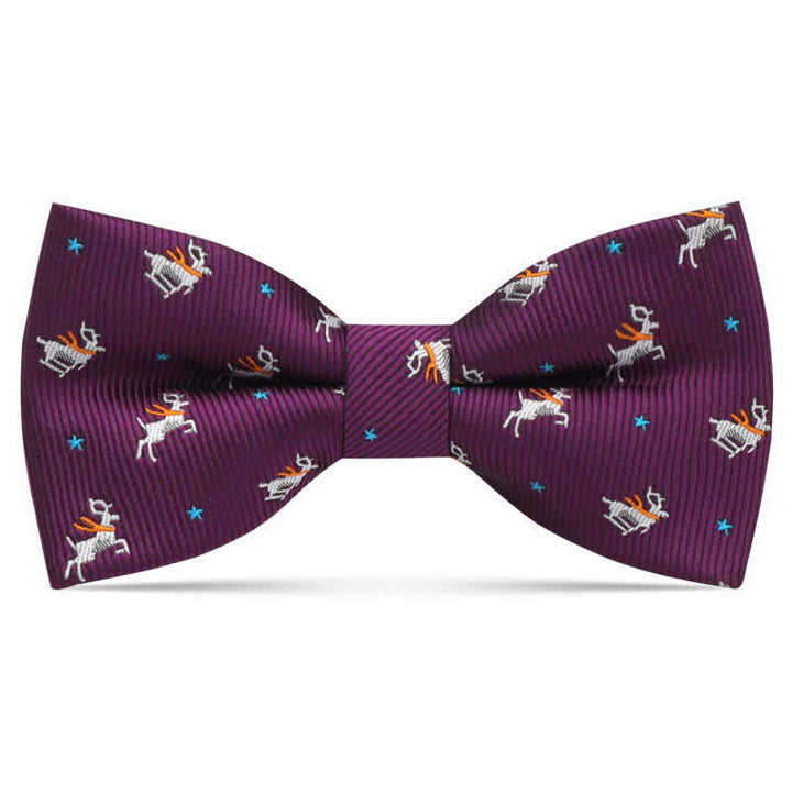 Papillon con motivi animali dei cartoni animati interessanti per bambini - Cervo viola - image 13