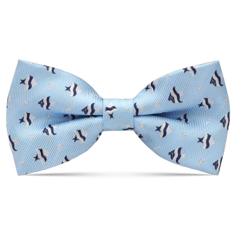 Papillon con motivi animali dei cartoni animati interessanti per bambini - Pesce azzurro - image 23