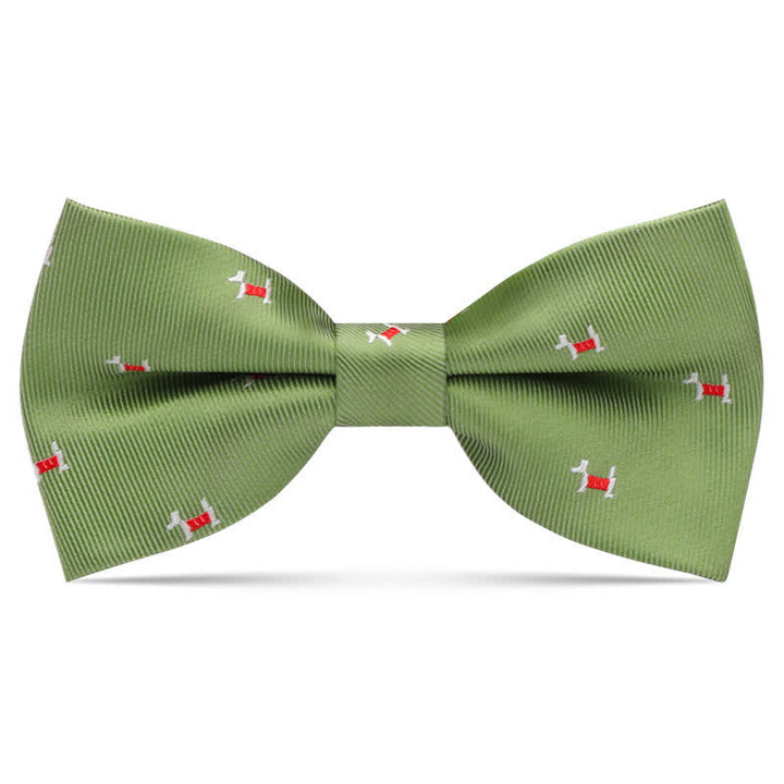 Papillon con motivi animali dei cartoni animati interessanti per bambini - Barboncino verde chiaro - image 8