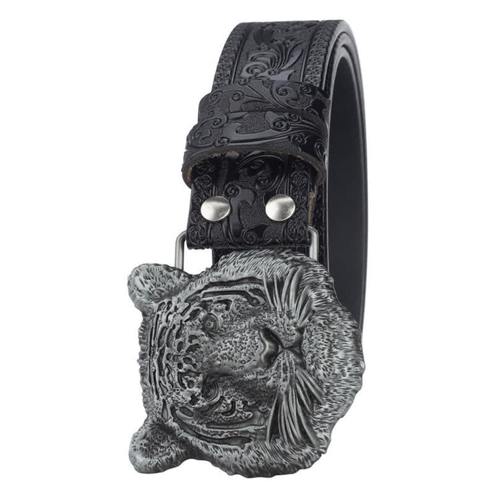 Cintura decorativa in pelle western Toger Head Jeans - image 3