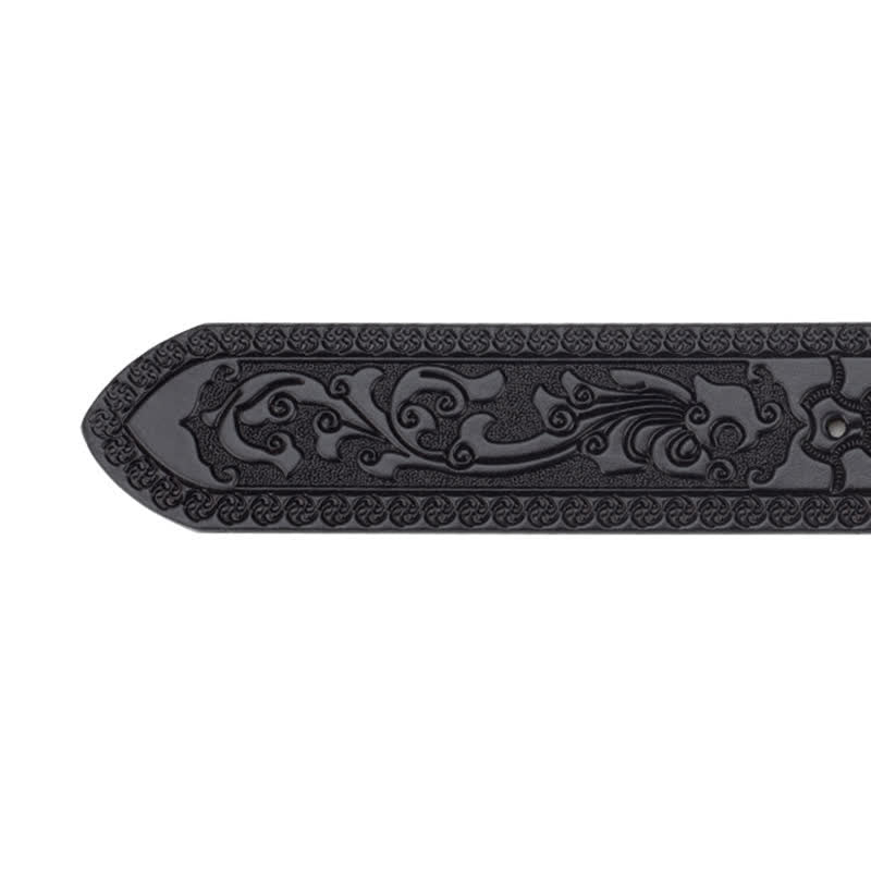 Cintura decorativa in pelle western Toger Head Jeans - image 6
