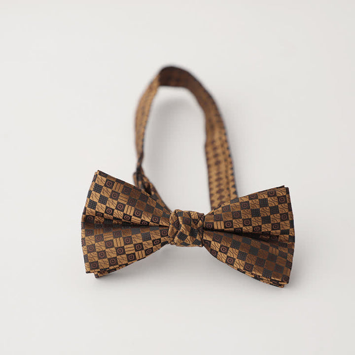 Papillon da uomo in stile vintage con motivo sfumato - Stile n. 18 - image 23