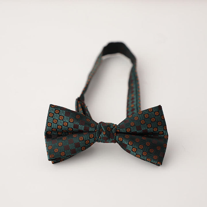 Papillon da uomo in stile vintage con motivo sfumato - Stile n. 16 - image 21