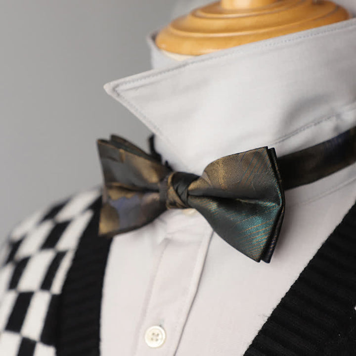Papillon da uomo in stile vintage con motivo sfumato - image 1