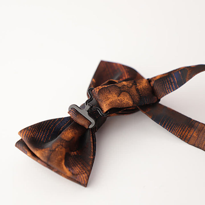 Papillon da uomo in stile vintage con motivo sfumato - image 7