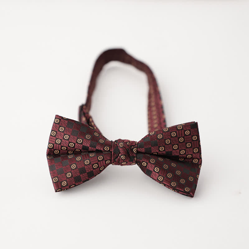 Papillon da uomo in stile vintage con motivo sfumato - Stile #17 - image 22