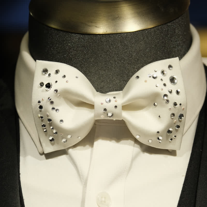 Papillon da uomo con stelle e strass scintillanti e galassia - image 10