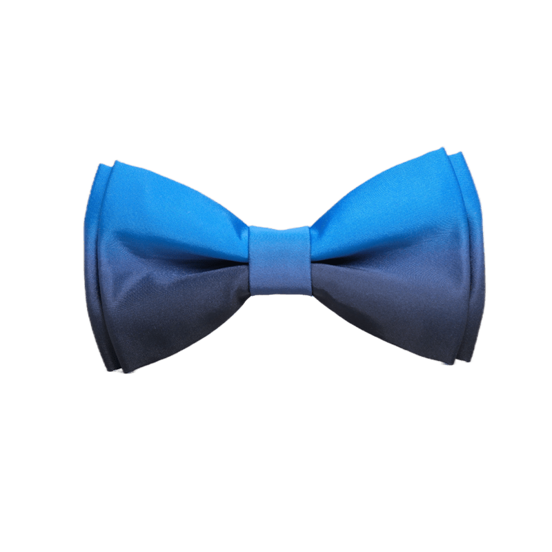 Papillon da uomo con sfumatura di colore sognante - Blu e blu navy - image 1