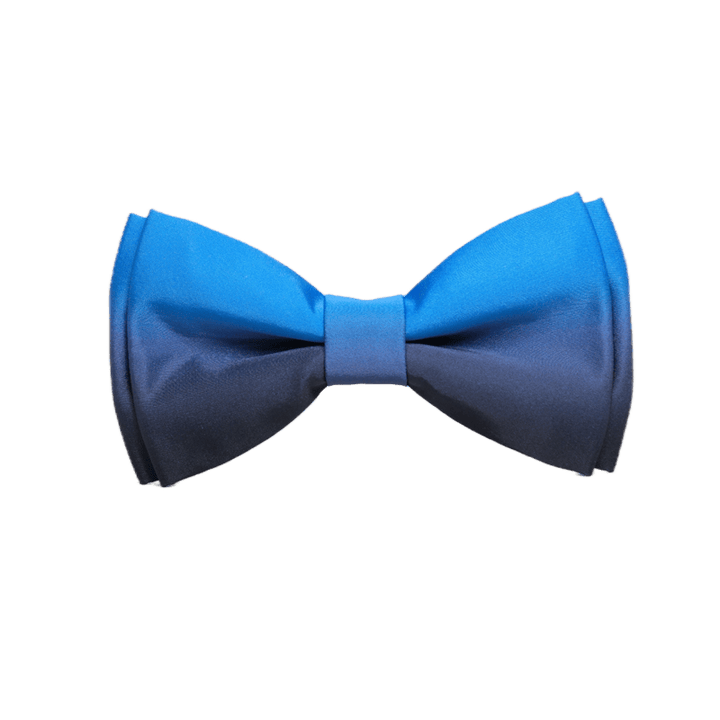 Papillon da uomo con sfumatura di colore sognante - Blu e blu navy - image 1