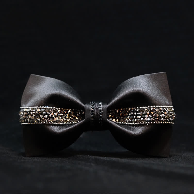 Papillon da uomo Sea Of Stars con strass neri - image 6