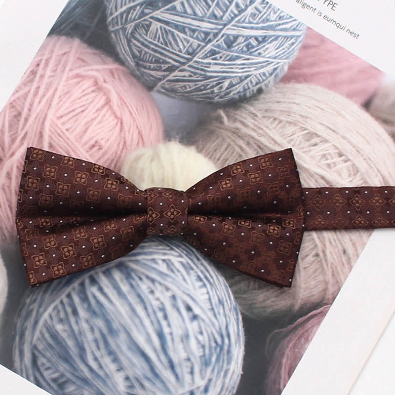 Papillon a righe floreali in stile vintage da uomo - Stile n. 15 - image 20