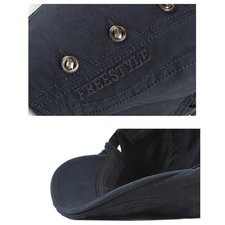 Cappello basco piatto con decorazioni punk rivetto - image 6