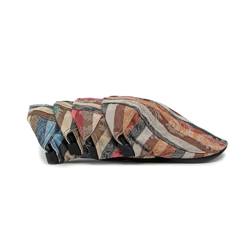 Berretto piatto a righe Paisley Four Seasons - image 6