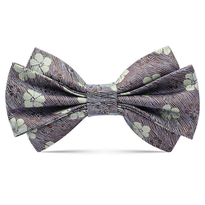 Papillon floreale di lusso Little Daisy da uomo - Azzurro chiaro - image 0