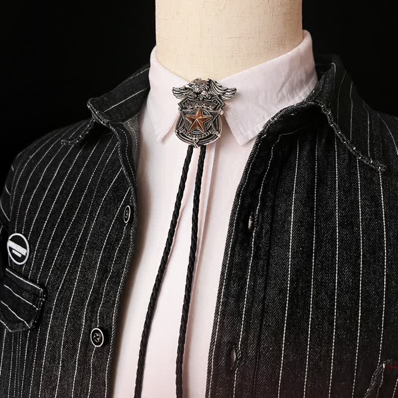 Cravatta Bolo personalizzata Eagle & Star Western - image 2