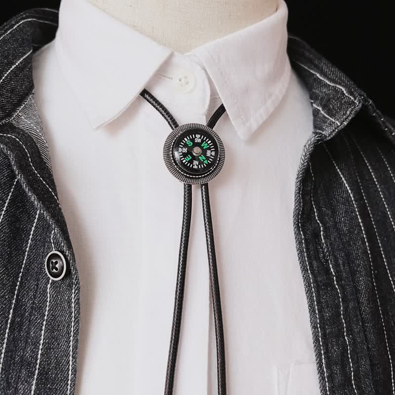 Cravatta Bolo con accessorio casual in stile bussola alla moda - Bussola - image 0