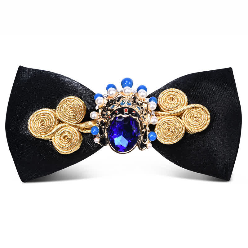 Papillon da uomo con cristalli artificiali e decorazioni circolari alla moda - Stile n. 3 - image 2