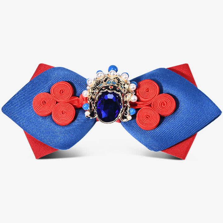 Papillon da uomo con cristalli artificiali e decorazioni circolari alla moda - Stile n. 7 - image 6