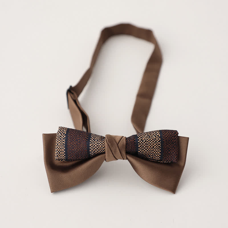 Papillon floreale patchwork a due strati da uomo unico - Stile n. 16 - image 17