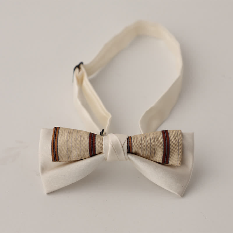 Papillon floreale patchwork a due strati da uomo unico - Stile n. 14 - image 15