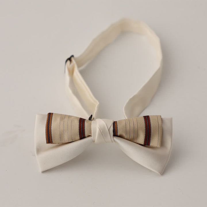 Papillon floreale patchwork a due strati da uomo unico - Stile n. 14 - image 15