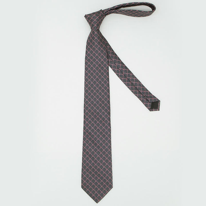 Set di 3 cravatte a quadri Gentlement da uomo - image 13