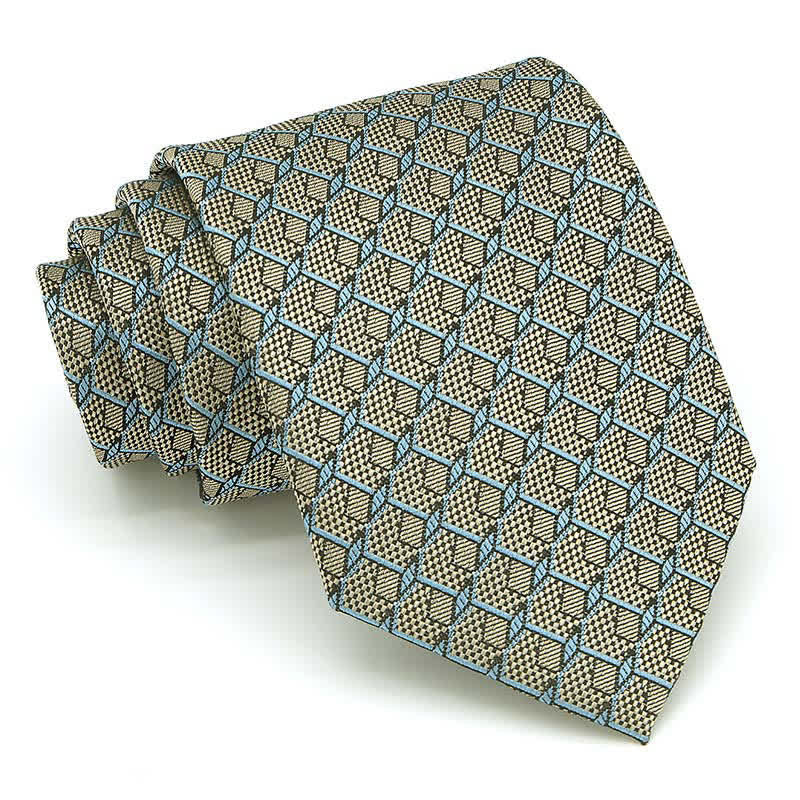 Set di 3 cravatte a quadri Gentlement da uomo - image 17