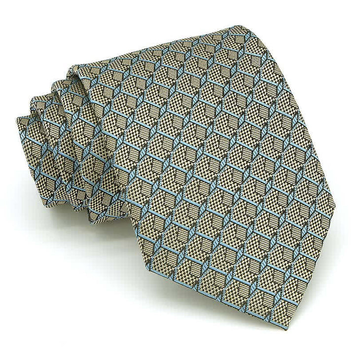 Set di 3 cravatte a quadri Gentlement da uomo - image 17