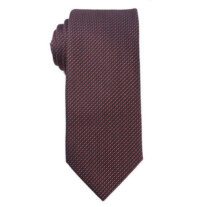 Cravatta da sera con accessori della serie viola retrò da uomo - Stile n. 8 - image 9