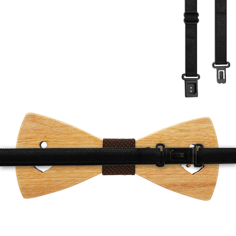 Set di 3 papillon in legno con ancora cava per barca da uomo - image 6