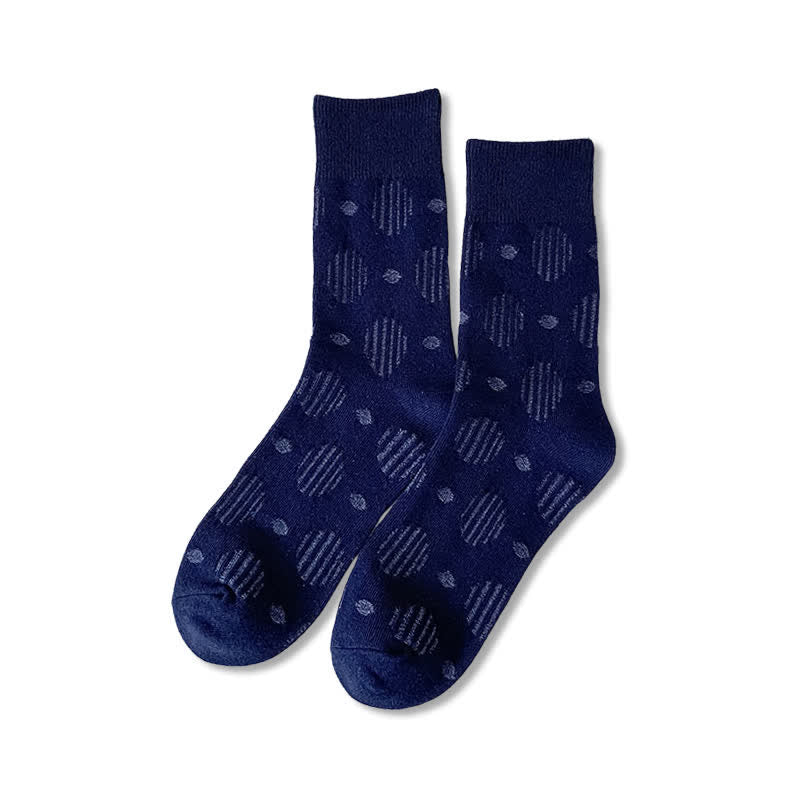 Calzini classici in cotone a pois tinta unita - Marina Militare - 6 paia - Taglia unica (US 6.5 - US 10) - image 17