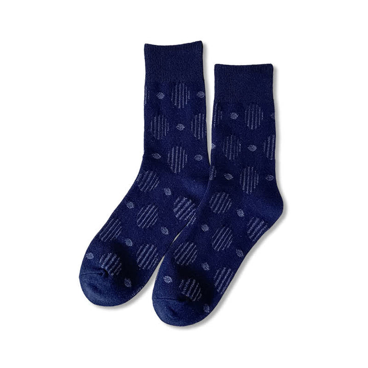 Calzini classici in cotone a pois tinta unita - Marina Militare - 6 paia - Taglia unica (US 6.5 - US 10) - image 17