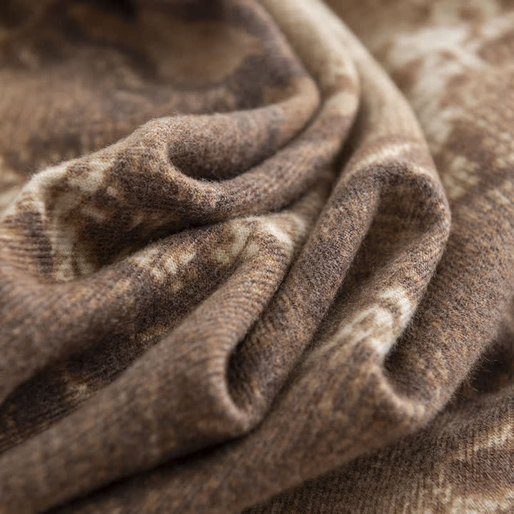 Sciarpa con stampa serpente in stile street chic da donna - image 7