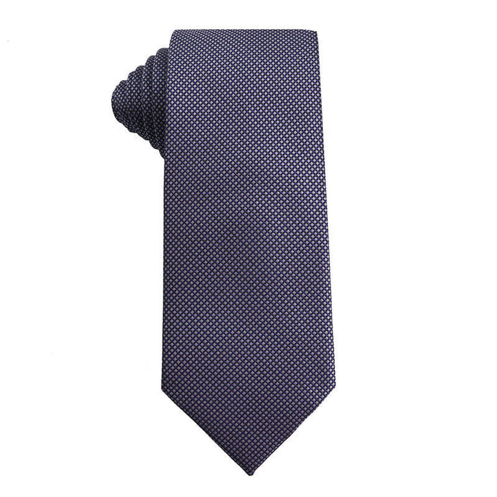 Cravatta da uomo Advanced Navy Blue Series Business - Stile n. 4 - image 5