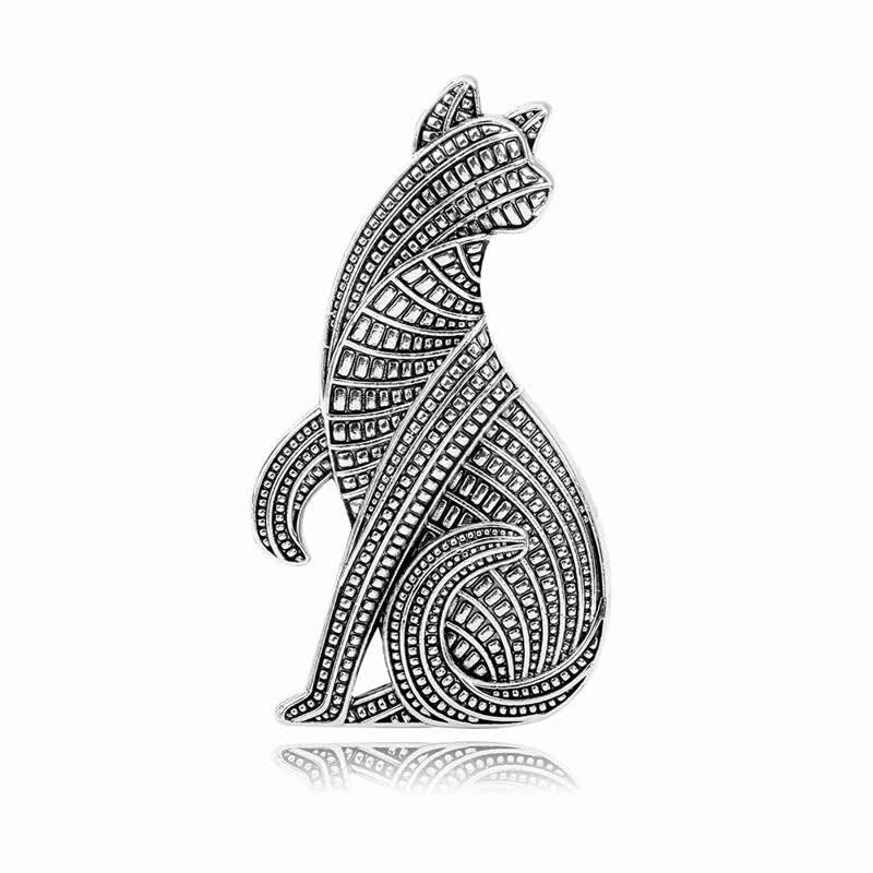 Spilla unisex vintage con placcatura in oro e argento a forma di ragno - Argento - image 6